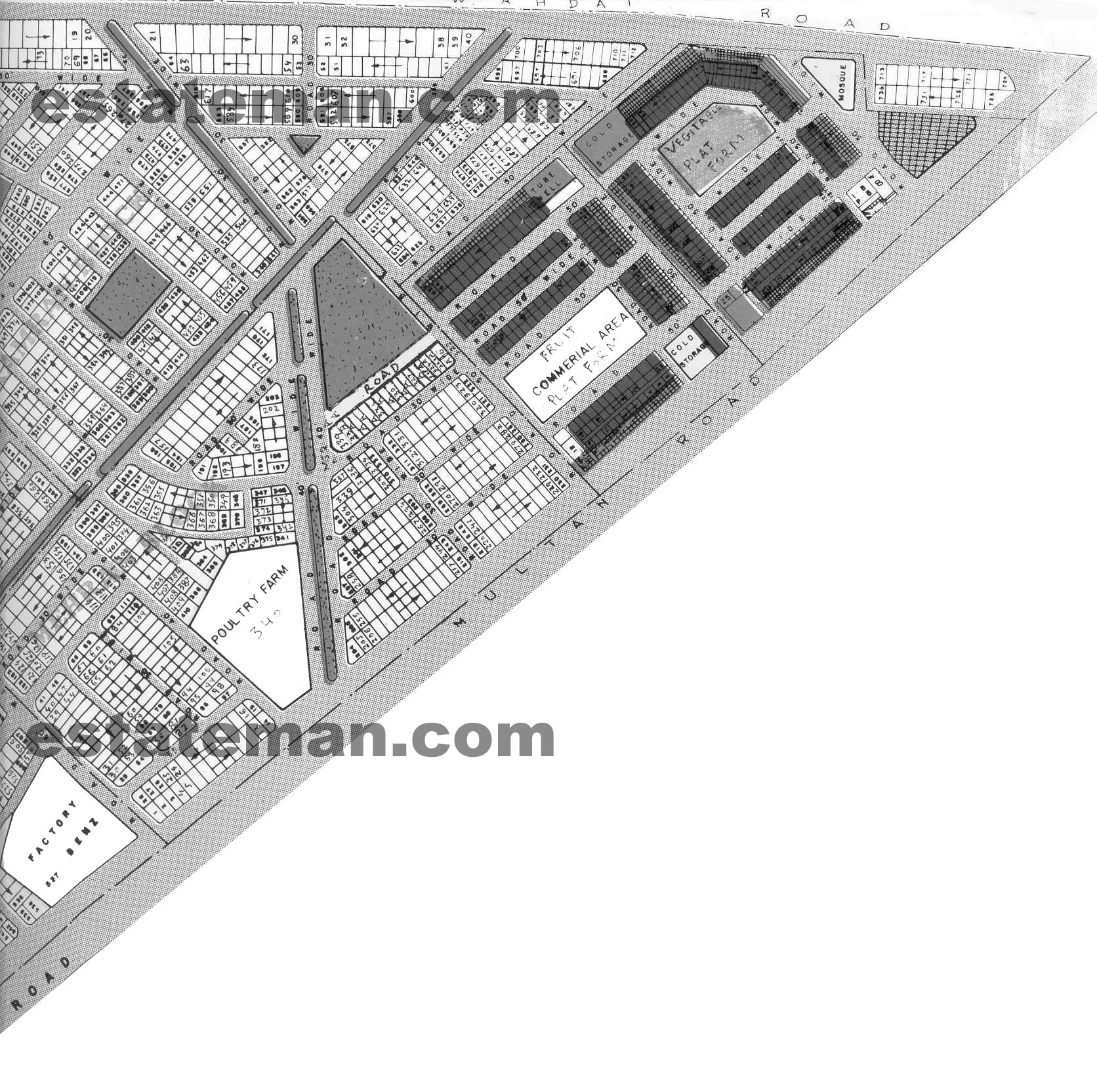 Allama Iqbal Town (Map Area 5) Click on Map Navigation Buttons as required