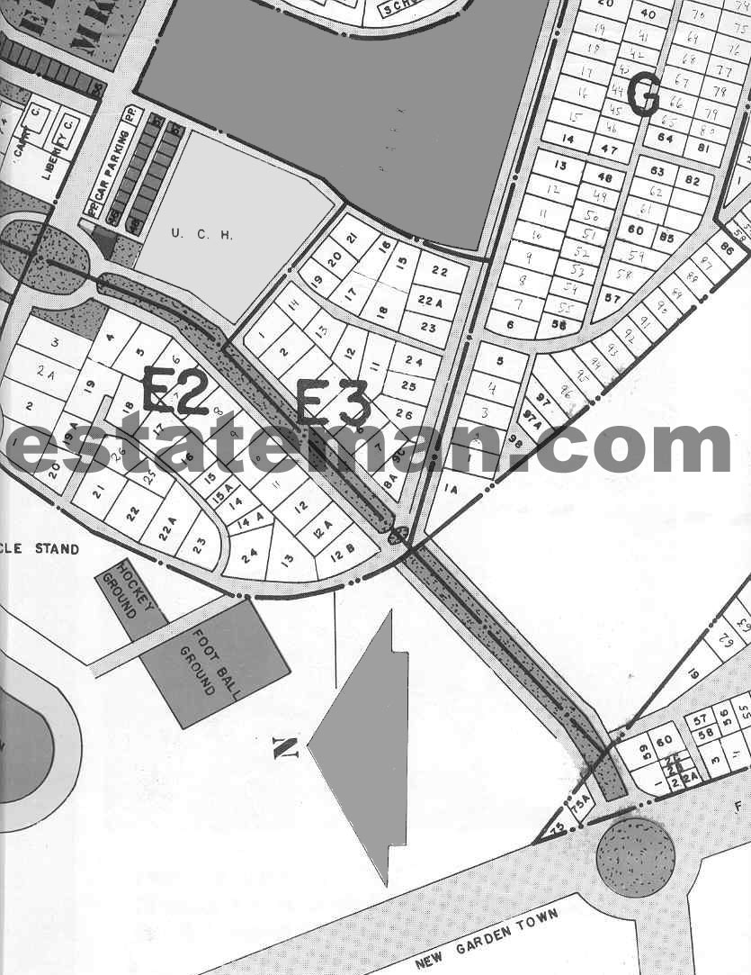 Gulberg Phase 1, 2, 3, 4.(Map Area 9) Please Click Map Navigation Buttons as required. 