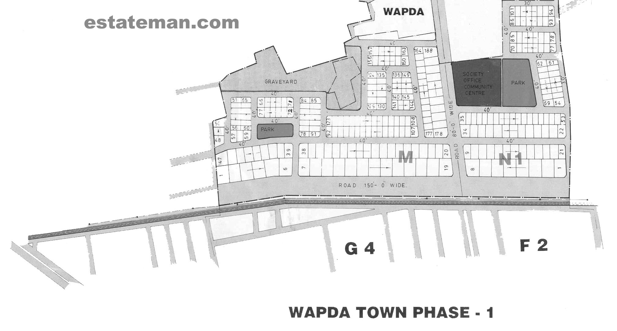 WAPDA Town (Map Area 3) Lahore. Click on Map Navigation Buttons as required.