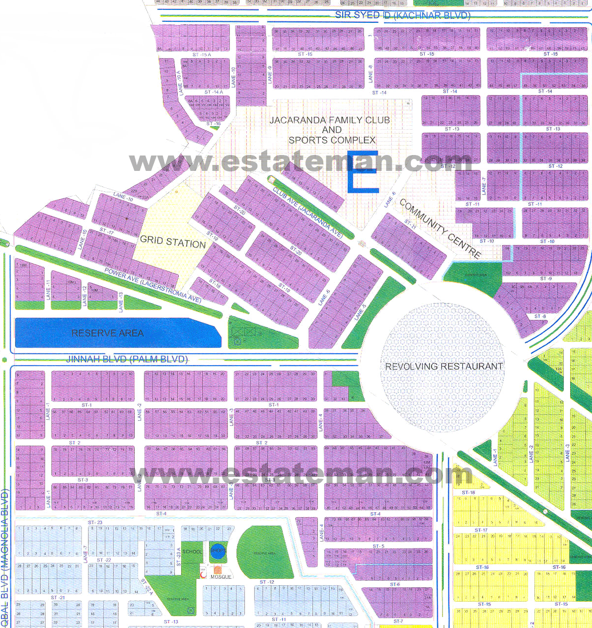 Map Of Housing Schemes Of Islamabad Capital Territory By Estateman map-of-housing-schemes-of-islamabad-capital-territory-by-estateman