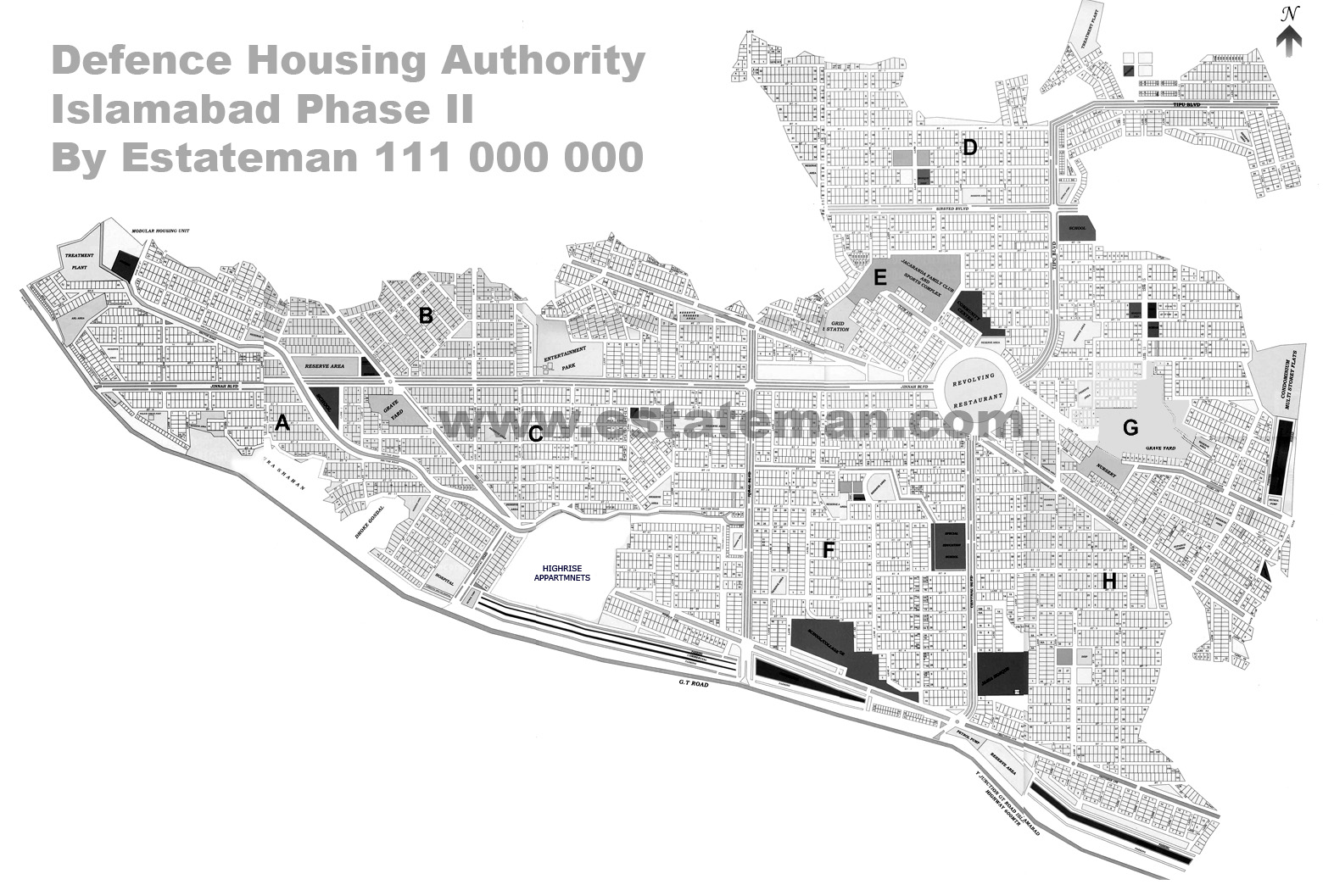 DHA Phase II Islamabad...Please Click for Detailed Map