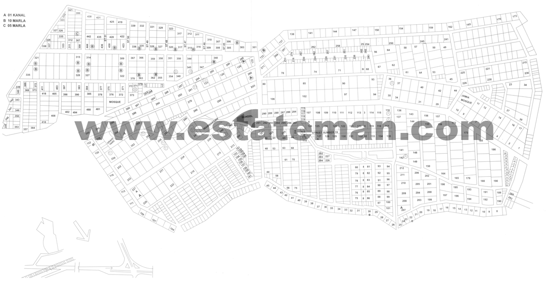 Pakistan IB Employees Housing Scheme...Please Click for Detailed Map