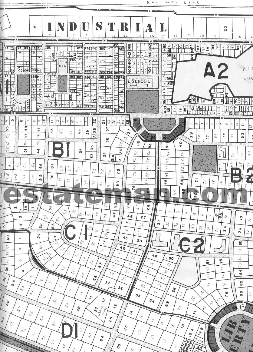Gulberg Phase 1, 2, 3, 4.(Map Area 3) Please Click Map Navigation Buttons as required. 