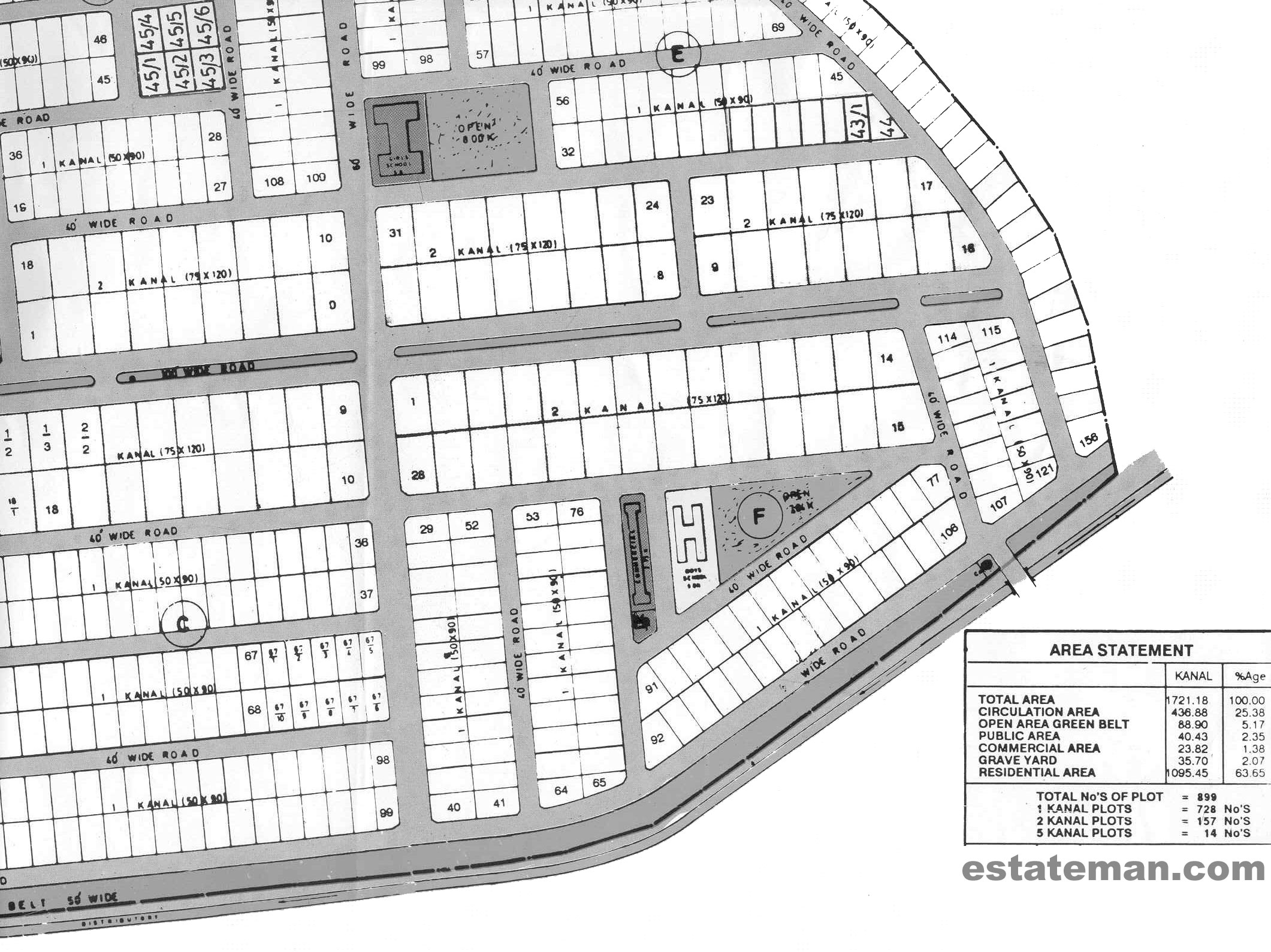Sui Northern Officers Co-operative Housing Scheme (Map Area 4) Lahore. Click on Map Navigation Buttons as required.