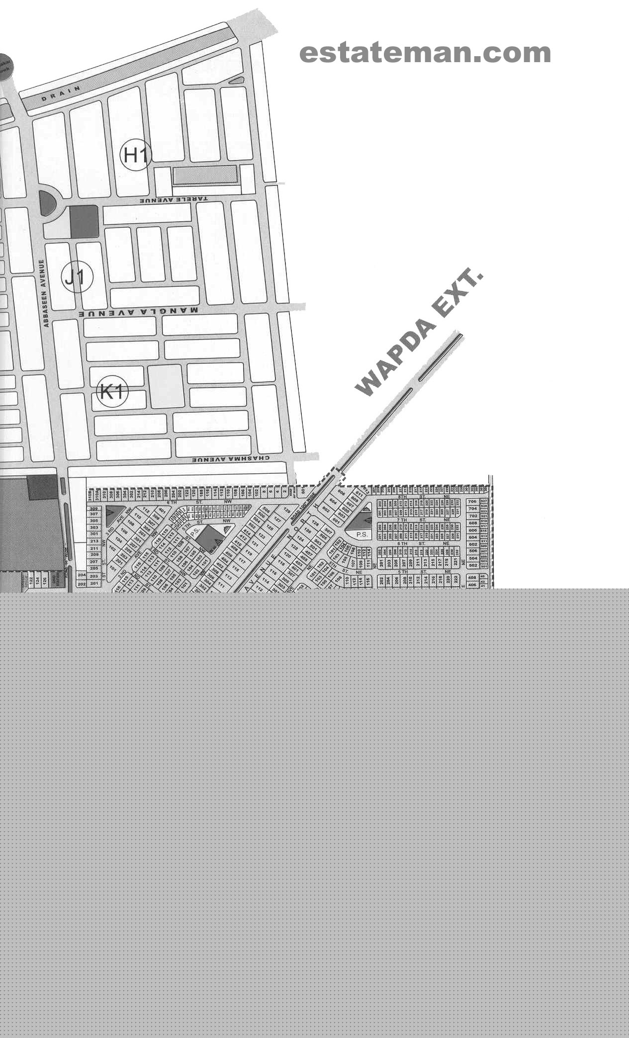 Unified Town (Map Area 2). Click on Map Navigation Buttons as required. 
